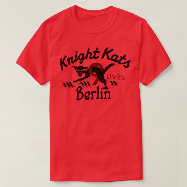 T-shirt Knight Kats 9 vit Berlin (Design devant)