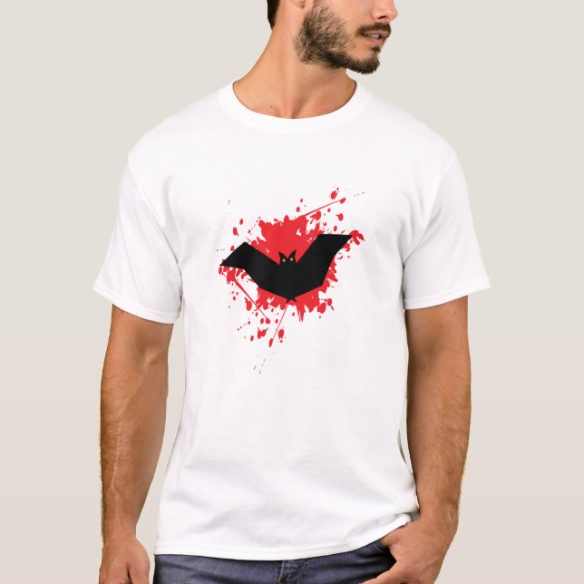 T-shirt KNIGHT NOIR, chemise halloween (Devant)