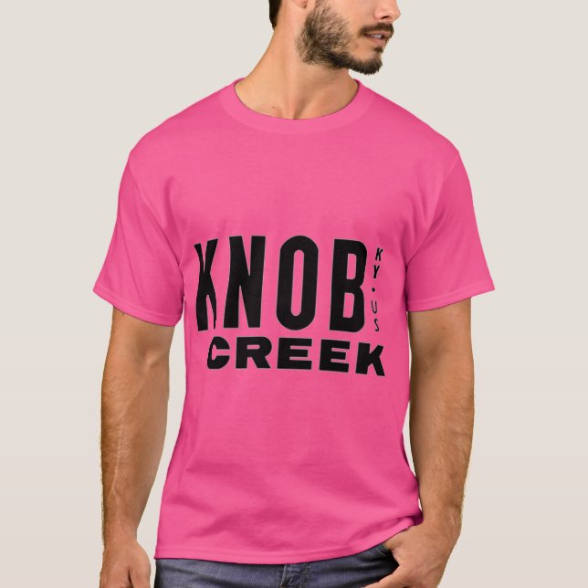 T-shirt Knob Creek Bourbon (Devant)