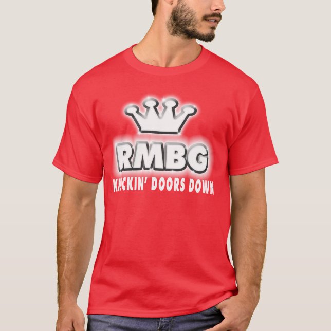 T-shirt Knockin Doorz vers le bas (Devant)