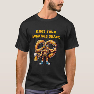 T-shirt Knot Your Medium Snack Funny Pretzel Bière Oktober