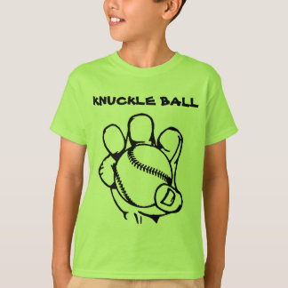 T-shirt Knuckle Ball Baseball Tee