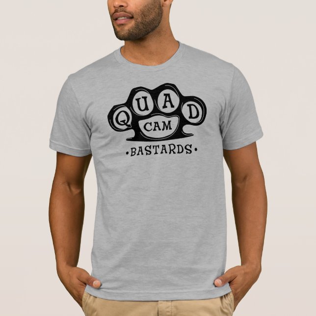 T-shirt Knucks noir (Devant)