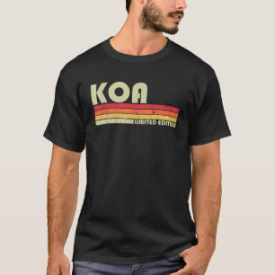 T-shirt KOA Nom Cadeau Personnalisé Funny Retro Vintage Bi