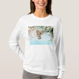 T-shirt Koala aime baie printemps lomographie cerise oisea
