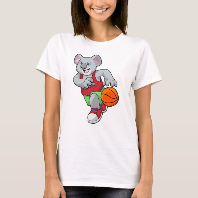 T-shirt Koala au Basketball Sports (Devant)