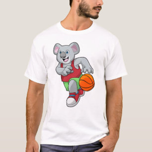 T-shirt Koala au Basketball Sports
