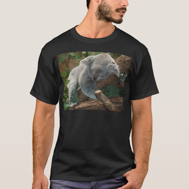 T-shirt Koala Bear Aussi Safari Peace Love Nature Destiny (Devant)