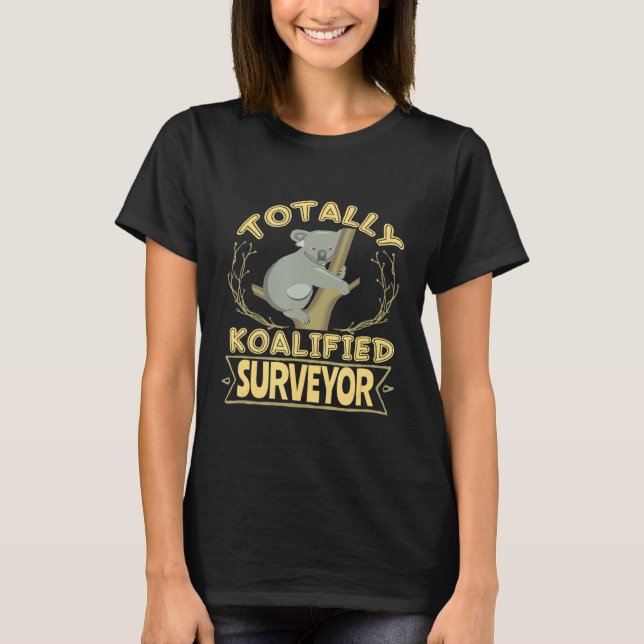 T-shirt Koala Bear Surveyor (Devant)