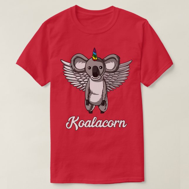 T-shirt Koala Bear Unicorn Koalacorn (Design devant)