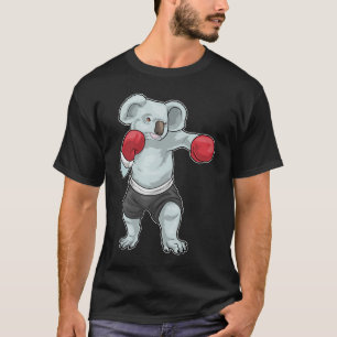 T-shirt Koala Boxer Gants de boxe Boxe