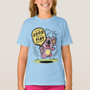 T-shirt koala C’est un bon jour pour jouer au Pickleball