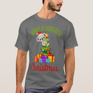 T-shirt Koala Christmas garçon