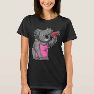 T-shirt Koala Coiffeuse Sèche-cheveux