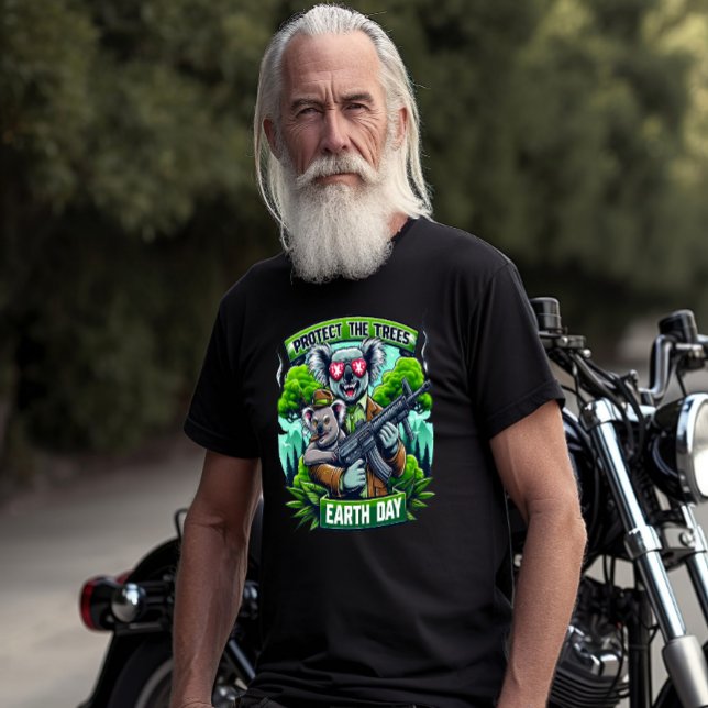 T-shirt Koala Commandos : Un coup de pied (Créateur téléchargé)