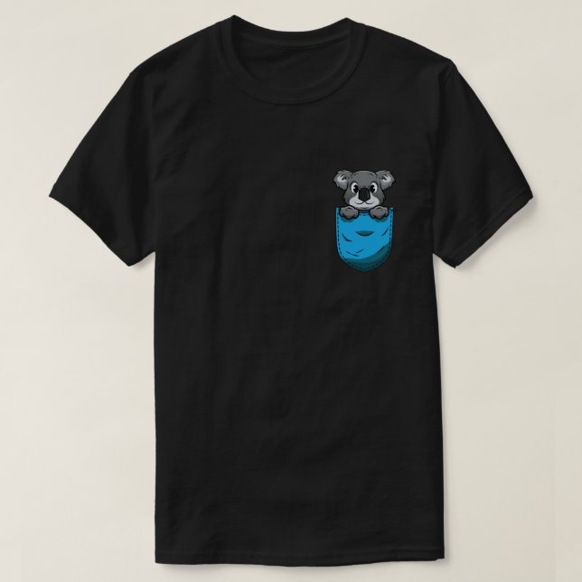 T-shirt Koala dans My Pocket Australia Koala Ours Gif (Design devant)