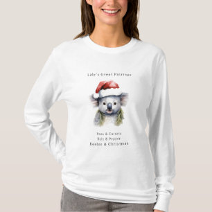 T-shirt Koala de Noël australien