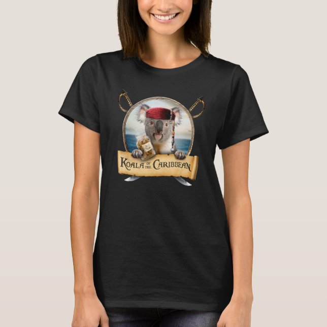 T-shirt Koala des Caraïbes   Bébé Koala Mignon   Noël (Devant)