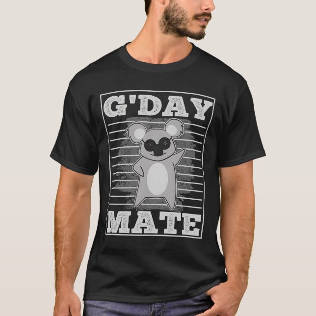 T-shirt Koala G'Day Mate Gday Australien Aussie (Devant)
