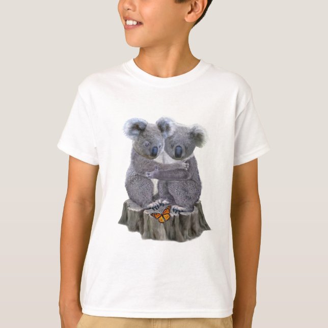 T-SHIRT KOALA HUGGIES DE BÉBÉ (Devant)