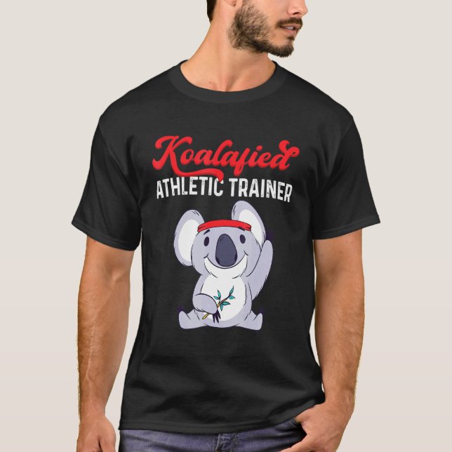 T-shirt Koala Koalafied Athletic Trainer Cardio Koala (Devant)