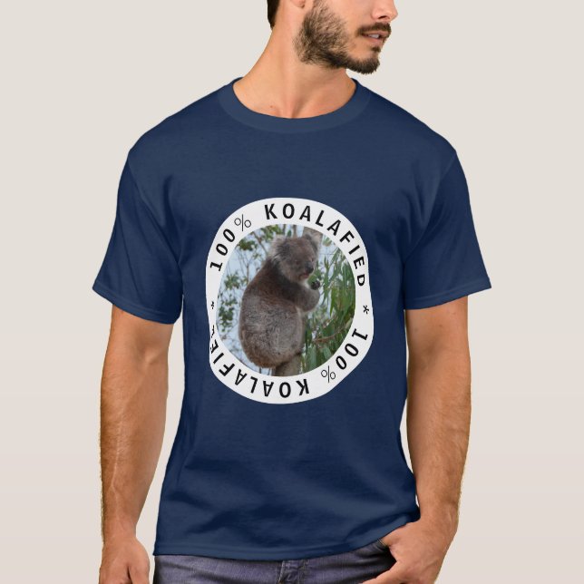 T-shirt Koala Koalafied qualifié mignon drôle (Devant)
