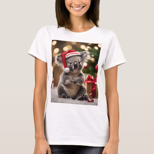 T-shirt "Koala Kris Kringle : Noël en dessous" (Devant)