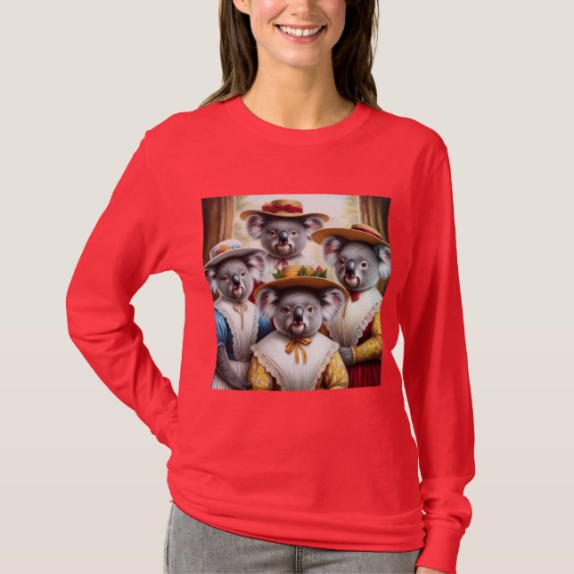 T-shirt Koala Little Femmes (Devant)