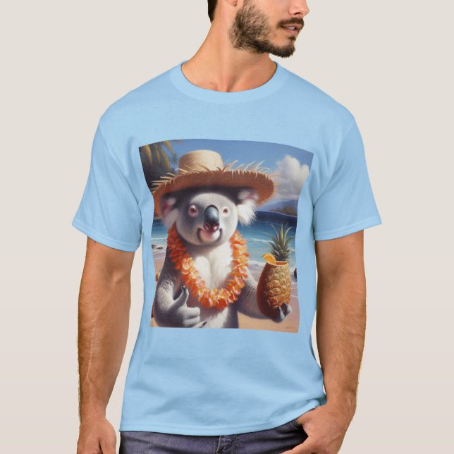 T-shirt Koala Luau (Devant)
