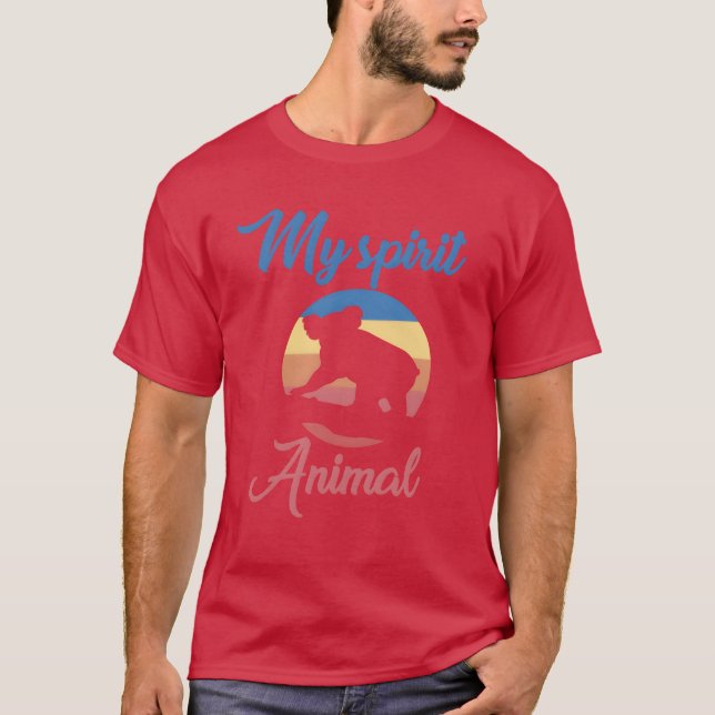 T-shirt Koala Mes Animaux drôle (Devant)