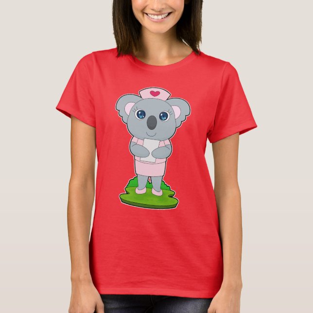 T-shirt Koala Nurse (Devant)