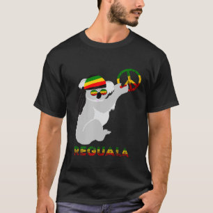 T-shirt Koala Reggae Hippie Eucalyptus Ours Rasta Reggae M
