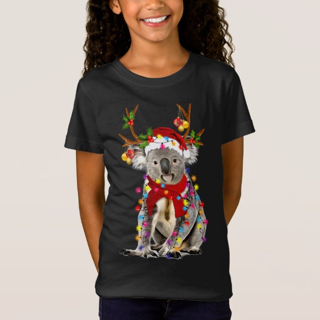 T-Shirt Koala Reindeer Joyeux Noël (Devant)