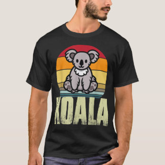 T-shirt Koala Retro Vintage Cute Koala Bear Australie Koal