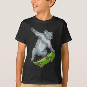 T-shirt Koala Skater Skateboard Sports