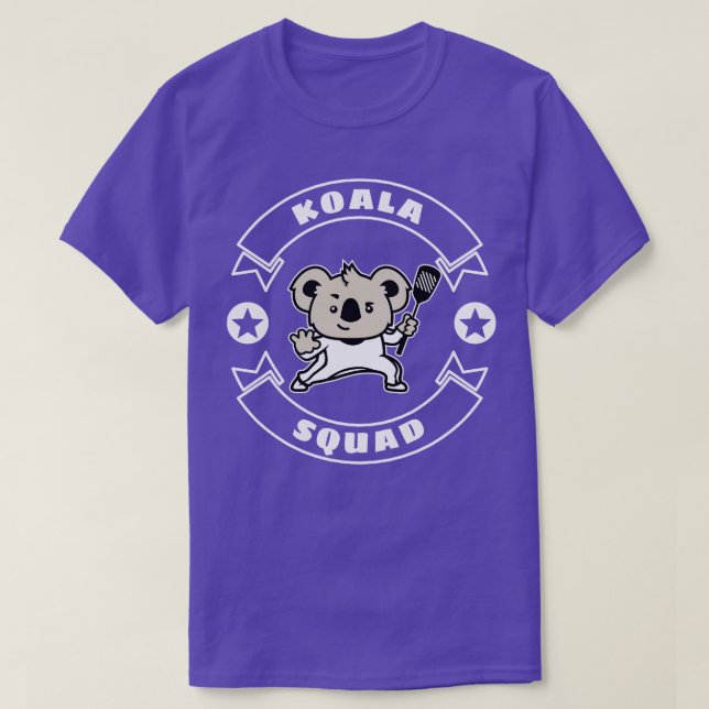 T-shirt Koala Squad (Design devant)