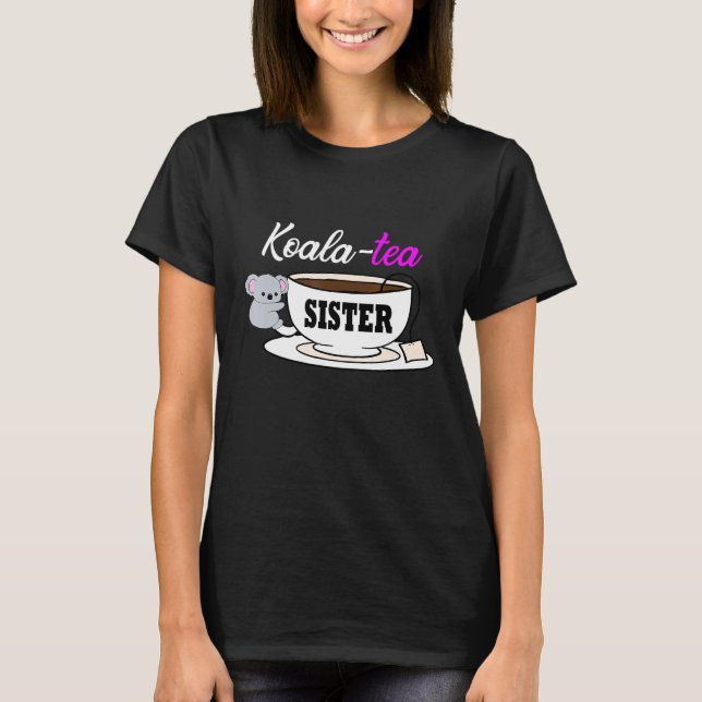 T-shirt Koala Tea Amateurs Idea Tee Koala Oear Lover Tea L (Devant)