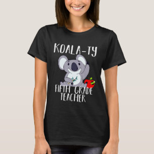 T-shirt Koala-Ty École de 5e année Enseignant Ko