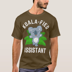 T-shirt Koalafied Assistant Funny Koala Pun