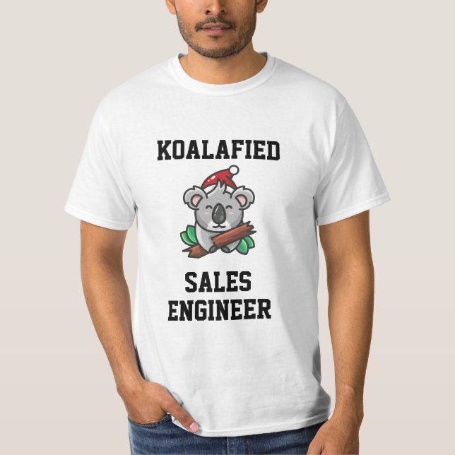 T-shirt Koalafied Sales Engineer (Devant)
