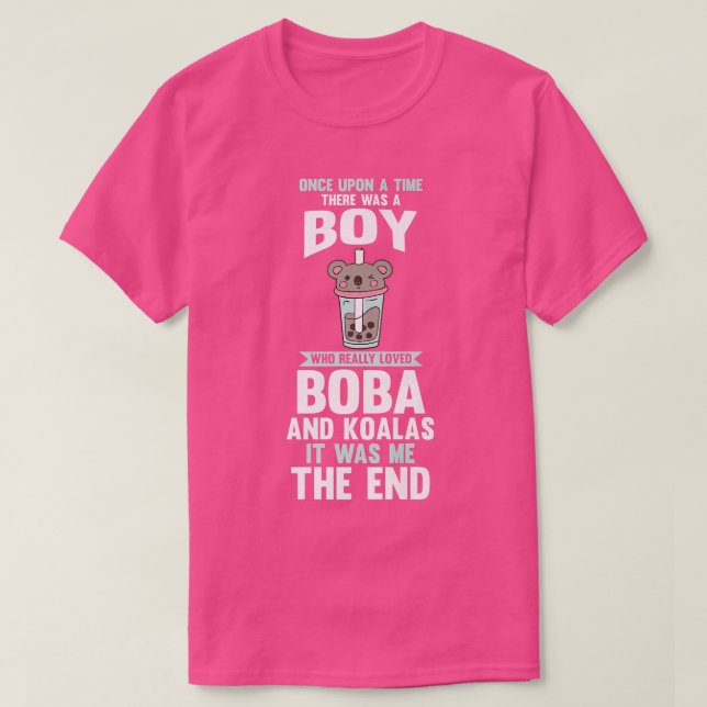 T-shirt Koalas Bubble Tea  1360 (Design devant)