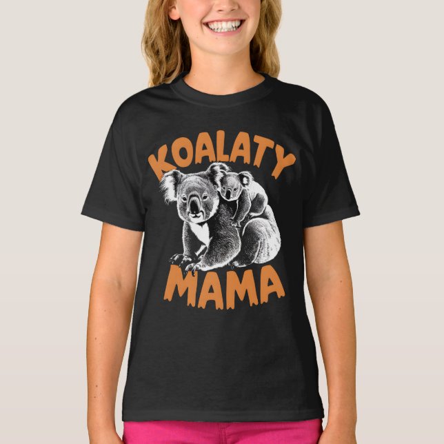 T-shirt koalaty mama (Devant)