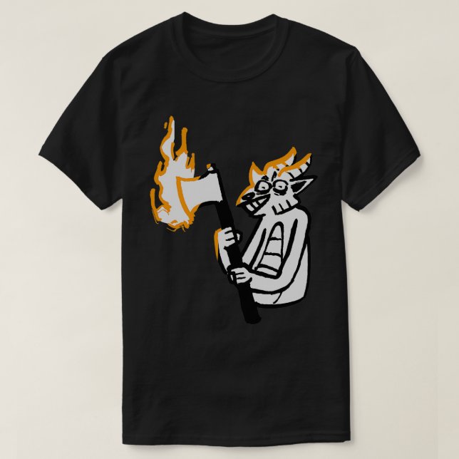 T-shirt Kobold avec hache (Design devant)