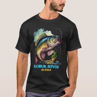 T-shirt Kobuk River Alaska Flly Fishing Trier Fisher Flyfi