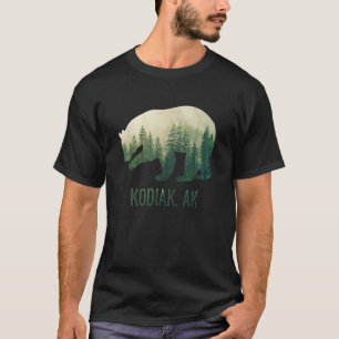 T-shirt Kodiak Ours Sud-Est de l'Alaska Tongass
