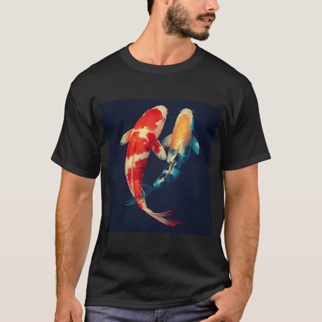 T-SHIRT KOI AMOUREUX (Devant)