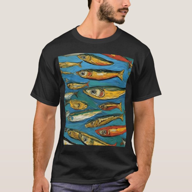 T-shirt Koi au carré (Devant)