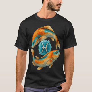 T-shirt Koi danse avec les ondulations Poissons