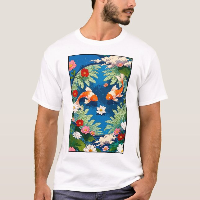 T-shirt Koi Fish (Devant)