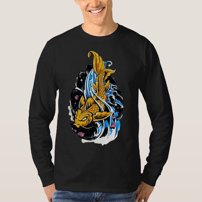 T-shirt Koi Fish Art (Devant)
